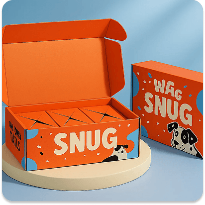 Mailer box avec bande d’arrachage